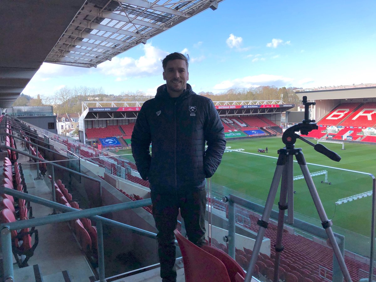 Great to film with one of our summit speakers, <a href="/Nick_FW7/">Nick Fenton-Wells</a>, team manager at <a href="/BristolBears/">Bristol Bears 🐻</a> on the importance of supporting positive #mentalhealth within professional sports organisations. Early bird tickets now available: wellbeing-workplace.co.uk/tickets/