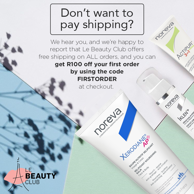 Free shipping on all orders from <a href="/lebeautyclubza/">Le Beauty Club South Africa</a> 🌟
