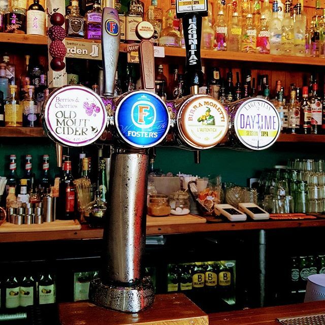 As well as bottled beer, we also sell draught beer at Eden! 🍻

Choose from Lagunitas IPA, Birra Moretti, Fosters or Berries &amp; Cherries Old Mount Cider!
.
Seeing as we are halfway through the week, you deserve to take a break and join us! See you at t… instagram.com/p/B9Togo-p7Lx/