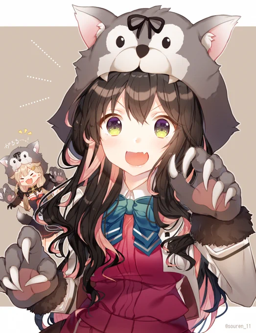 がるるー長波ちゃん 