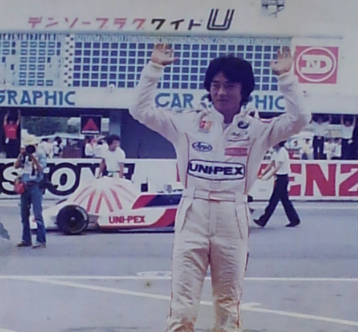 たかはし suzuka_event 中学生の頃に観戦した時 伝説のドライバーの勇姿を 捉え