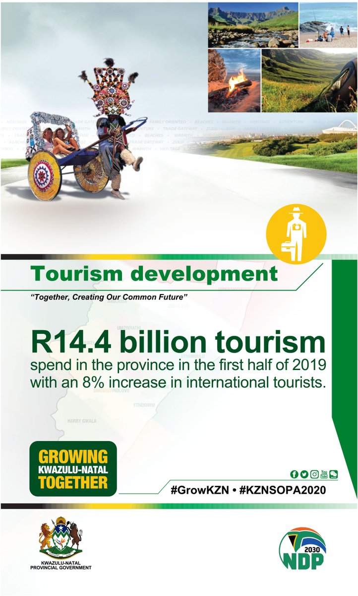 #DOTourism #KZNSOPA2020