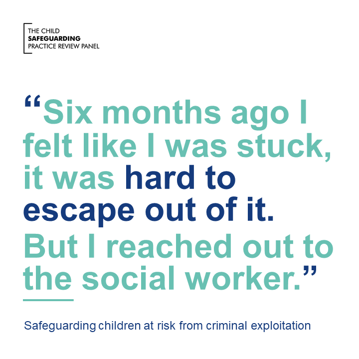AoCPPtweet's tweet photo. Children at risk of criminal exploitation fail to get coordinated support - says new report #ChildSafeguardingPanel #HardToEscape
https://t.co/xPwGJ5e3g3 https://t.co/sLfTLYqwaK
