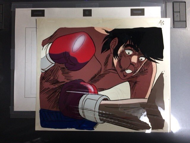 野口征恒 毎日あしたのジョー 舞々を喰らうジョー 舞々bgmは金田一耕助の冒険 迷宮荘の惨劇 より引用 チョムチョムと書かれた文字はcv担当の若本規夫さんに頂いた物 あしたのジョー2 舞々 金竜飛