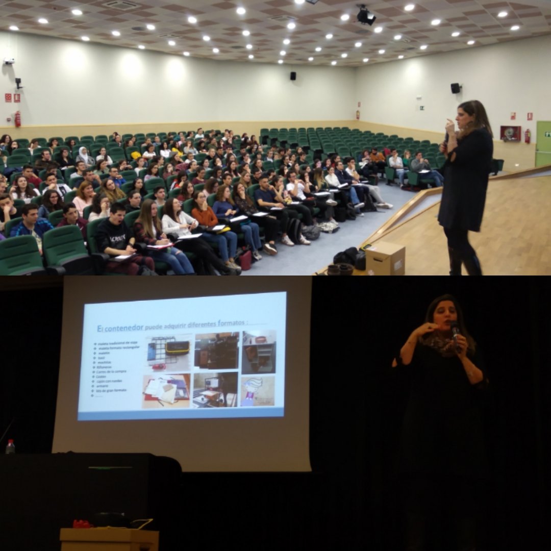 Alejandro_Egea's tweet photo. Un lujazo tener a @TaniaMartinezGi del @DHIGECS y el @CETT_UB de @UniBarcelona en la @UMU hablando sobre #maletas #didacticas en las clases de #historia. 👏👏 https://t.co/dMuw6UvAhA