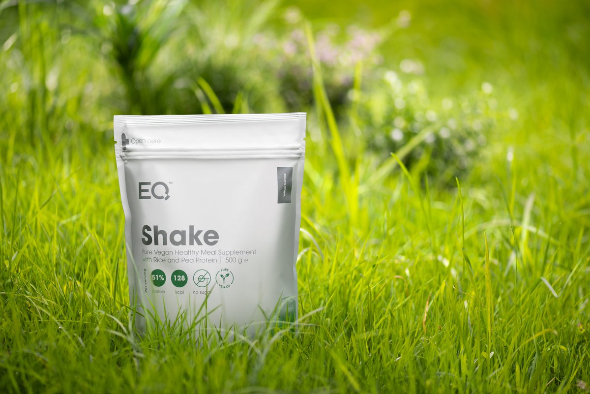 100% plant-based, #vegan and completely natural! 🌱
All this is about revolutionary EQ Pure Vegan Shake. The blend contains only 128 kcal in one serving and helps to gain any sports goal you set 💪

#veganprotein #veganshake #eqology