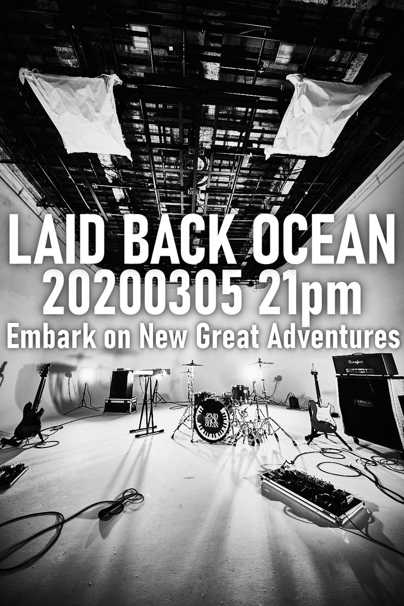 LBO999_Official's tweet photo. 20200305 21pm
Embark on New Great Adventures

#LAIDBACKOCEAN
#LBO https://t.co/9OQkztfG2S