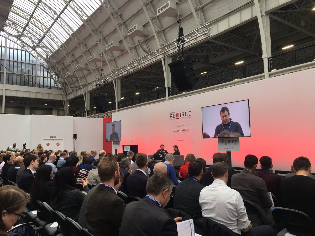 “Nationally the NHS Long Term Plan will not work unless tech is integrated into what we do” - Matthew Gould, CEO NHSX #DHRewired20 #DigitalHealth #HealthTech #Healthcare #NHS