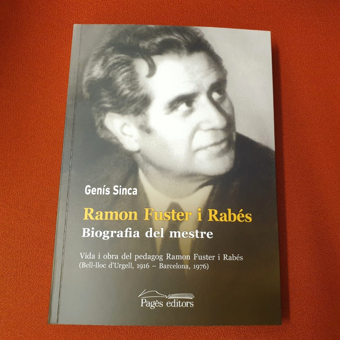EscolaRFuster's tweet photo. Aquest dissabte 7 de març a les 11:30 h el periodista i escriptor @GenisSinca presentarà el llibre 'Ramon Fuster i Rabés. Biografia del mestre' a l’auditori de l’escola Ramon Fuster. Inscripcions a fundacio@fundaciocollserola.cat. Us hi esperem! #EduquemAmbTu https://t.co/TjKGN87APQ