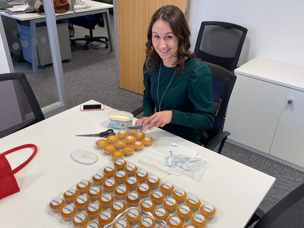 Mysoft_ltd's tweet photo. We're busy preparing for @qmcollege careers fair tomorrow, if you're interested in a career in technology or software (or just interested in a cupcake!) make sure you pop by our stand! Our current vacancies can be viewed here: https://t.co/8DyYt5PZgD #MysoftCareers #MysoftTeam https://t.co/6zozOpGrrR