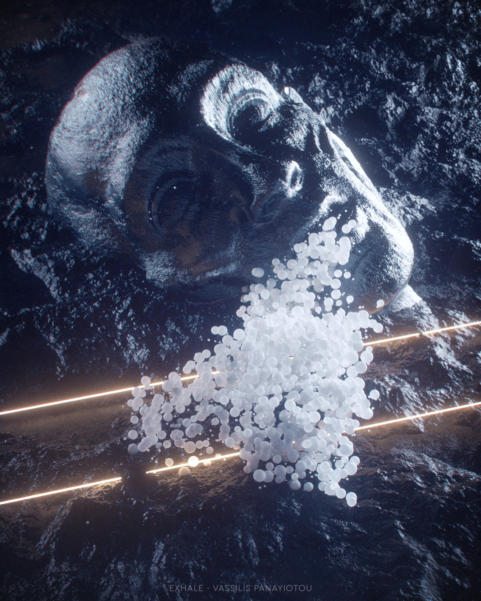 Vassilis_Pi's tweet photo. 200303 / Exhale #cinema4d #c4d #octanerender #otoy #3dart #artwork #art https://t.co/20GH6AHcnk