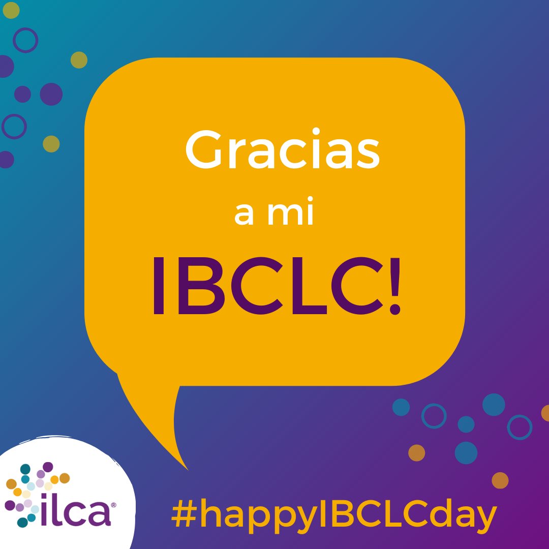 Desde la <a href="/AECCLM1/">AECCLM</a> queremos desear un: 
Feliz día de las #ibclc 
#happyibclcday