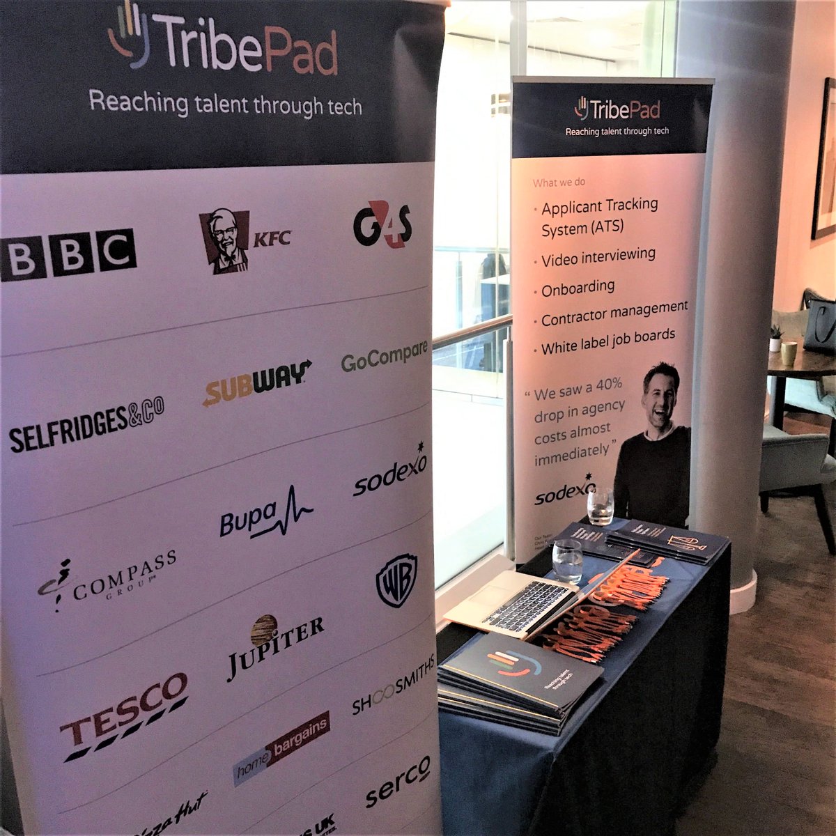 Tribepad's tweet photo. We're in lovely Manchester today for @TheFIRMrecruits Spring Conference, kicking off #TribePad 's 'Mad March'.
Our Commercial Director @n_armstrong is presenting 'Innovation in Video Interviewing', showing ways to improve candidate experience and hiring outcomes. #VI #FIRMday https://t.co/pJMxNvTQj3