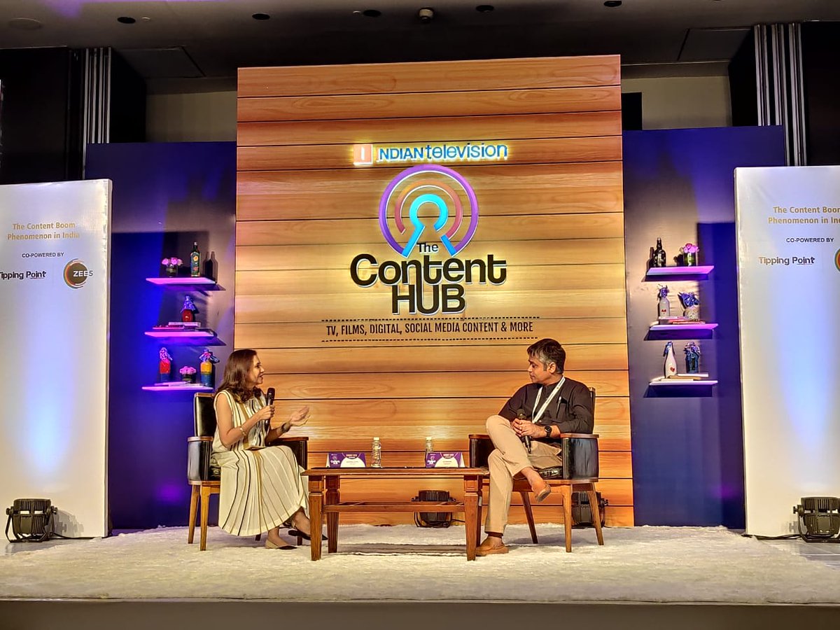 'Tipping Point started more as the revenge of a storyteller. We can dream easy, breathe easy and experiment. Focus on stories alone', says our COO, 
@AndhareAjit, in conversation with @anupamachopra at #TheContentHub2020. @TippingPoint_In @ITVNewz @FilmCompanion