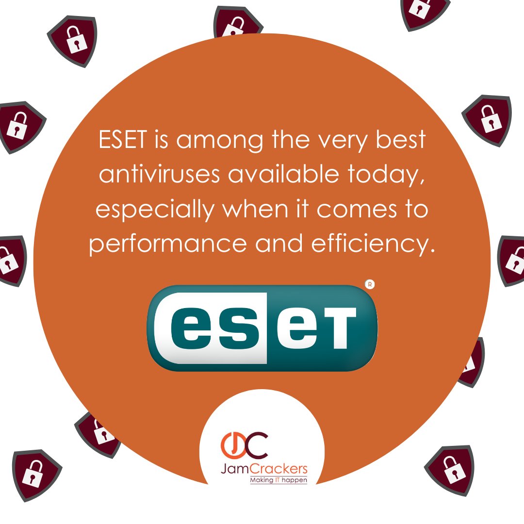 JamCrackersUK's tweet photo. We are an authorised UK Partner of ESET ๐๐
ESET is among the very best antiviruses available today, especially when it comes to performance and efficiency.
โน๏ธ https://t.co/GTsWESUTMa
#JamCrackers #LeightonBuzzard #CentralBeds #OnlineSafety #ESET #Antivirus https://t.co/Z6ONDNh0F2