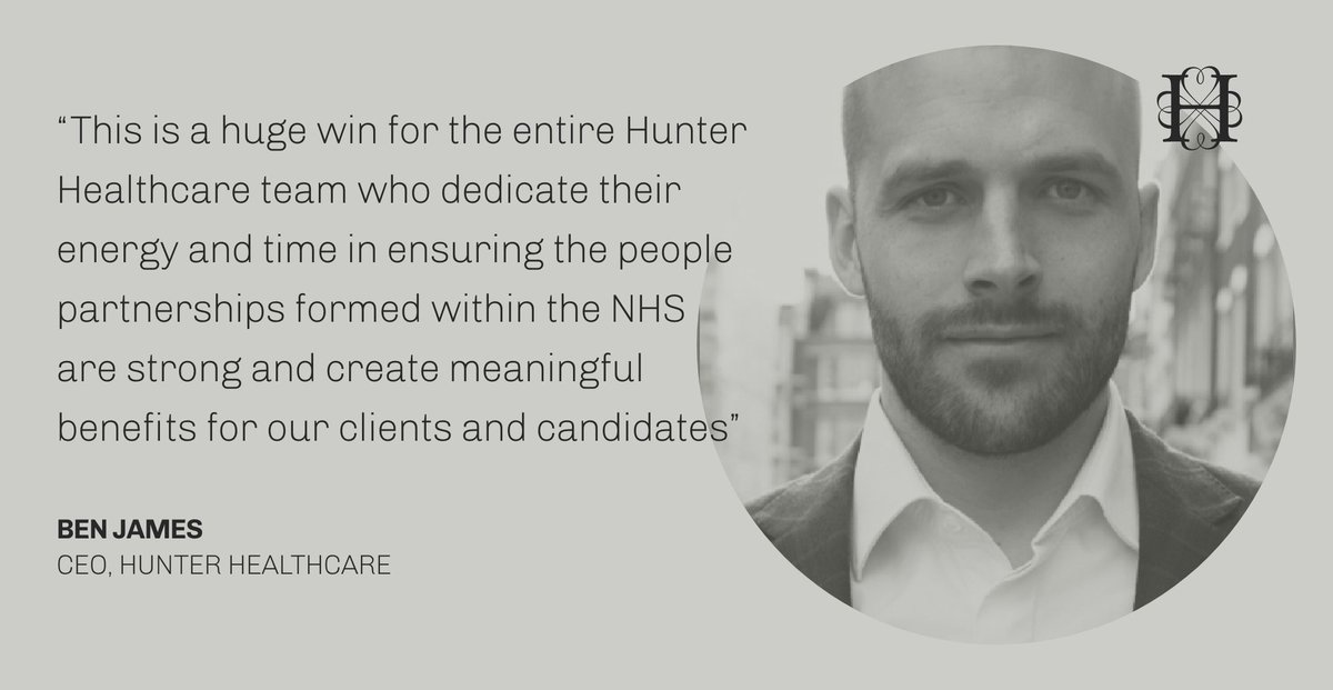 The Hunter Healthcare team dedicate their energy and time to ensure the people partnerships formed within the NHS are strong and create meaningful benefits for both client &amp; candidate. #partnerofchoice #NHS #HSJ #Bethedifference buff.ly/39bMAJy