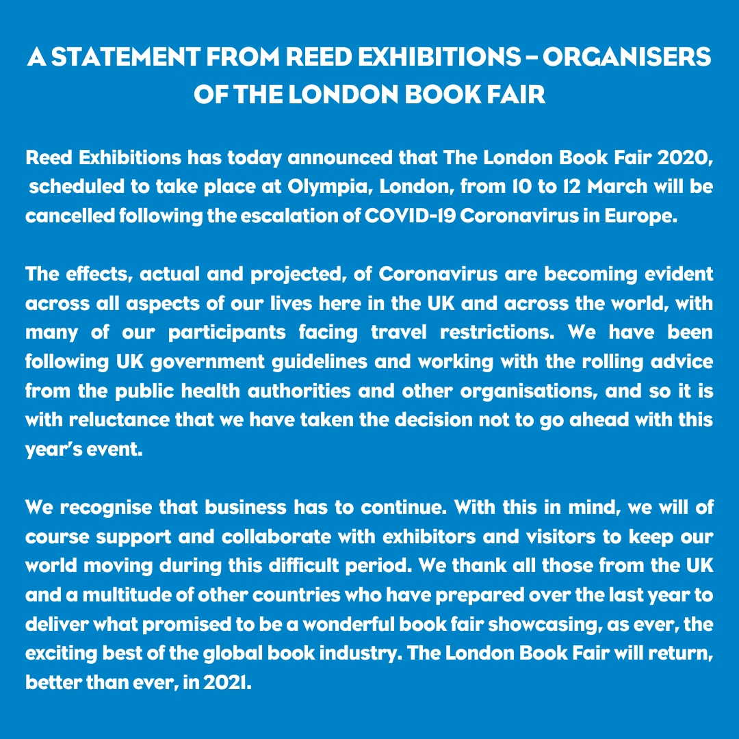 The London Book Fair, 11-13 March 2025 (@londonbookfair) on Twitter photo 