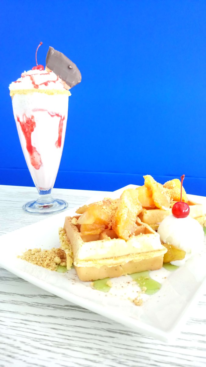 Reminder! Our Harbour Bay store is closed today, but our Quayside store is open early from 8am!
So if you are in Simon's Town cheering on the cyclists, pop in for a refuel &amp; enjoy your favourite waffle &amp; drink to sooth parched throats.
#ilovewafflesSA #cyclesunday #simonstown