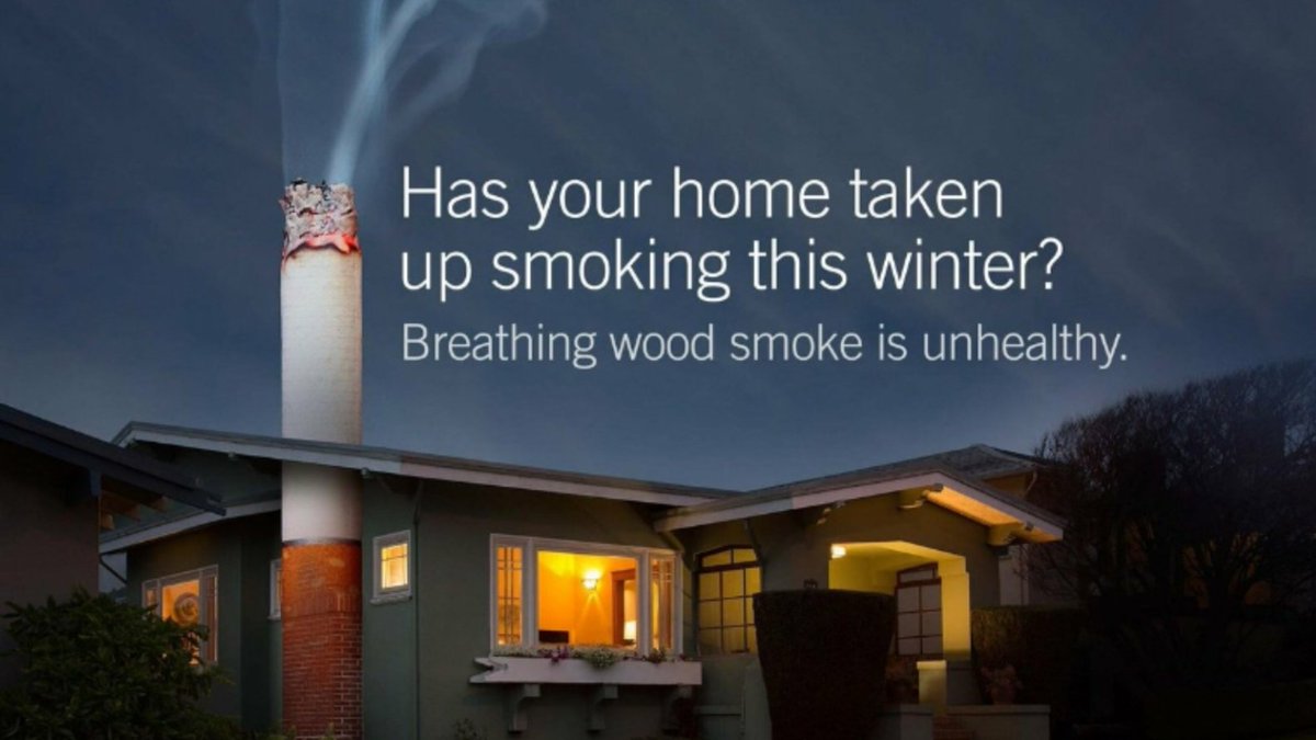 National #NoSmokingDay is 11 March 2020

#WoodBurning is the largest single source of harmful PM2.5 in the UK with serious impacts on #AirPollution & #Health. 
An unnecessary source of #AirPollution when alternatives exist. 
Please #StopBurningWood