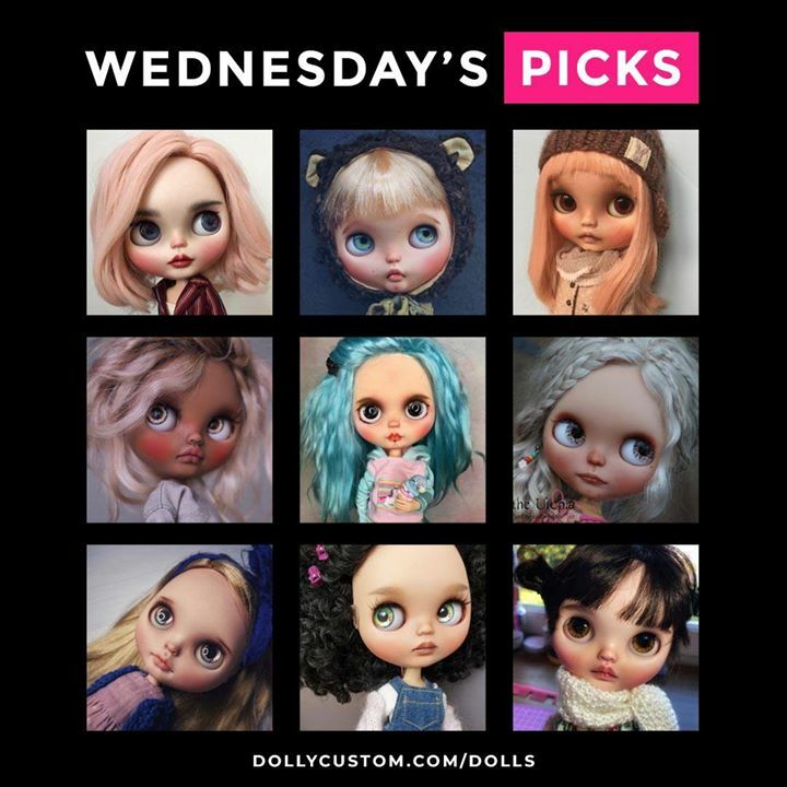 DollyCustom, the sister site of DollyAdoption, invites you to check the Wednesday's Picks for this week ❤️

DIRECT LINK to each doll in order:
etsy.me/2TsY2tC
etsy.me/3cvzmcC
etsy.me/32MIC7S
etsy.me/38jn8AN
etsy.me/2wu6fpy
…