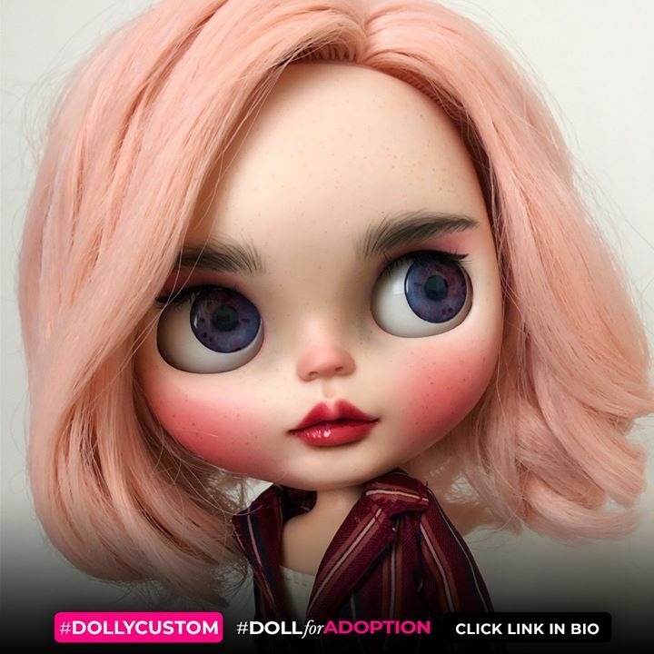 Custom Blythe Doll for Adoption by TilipulandTrilipul: etsy.me/2TsY2tC #dollycustom