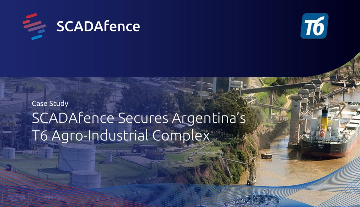 Eladbm's tweet photo. [Case Study] T6 is one of the largest private ports in #LatinAmerica. Here, they explain their unique #CyberSecurity challenges for #DigitalTransformation &amp; why they chose @SCADAfence above all other #OTSecurity vendors.

https://t.co/jBLsiquIF4

#CustomerSuccess #OilandGas https://t.co/7e3qDHbKj9