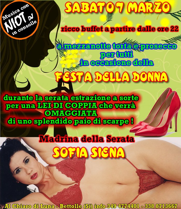 sofia_siena's tweet photo. venerdì e sabato  
#hot #hot #hot #hot 
@ChiaroLunaClub 
https://t.co/0NoZyO0oLW https://t.co/MUbirjOBjz