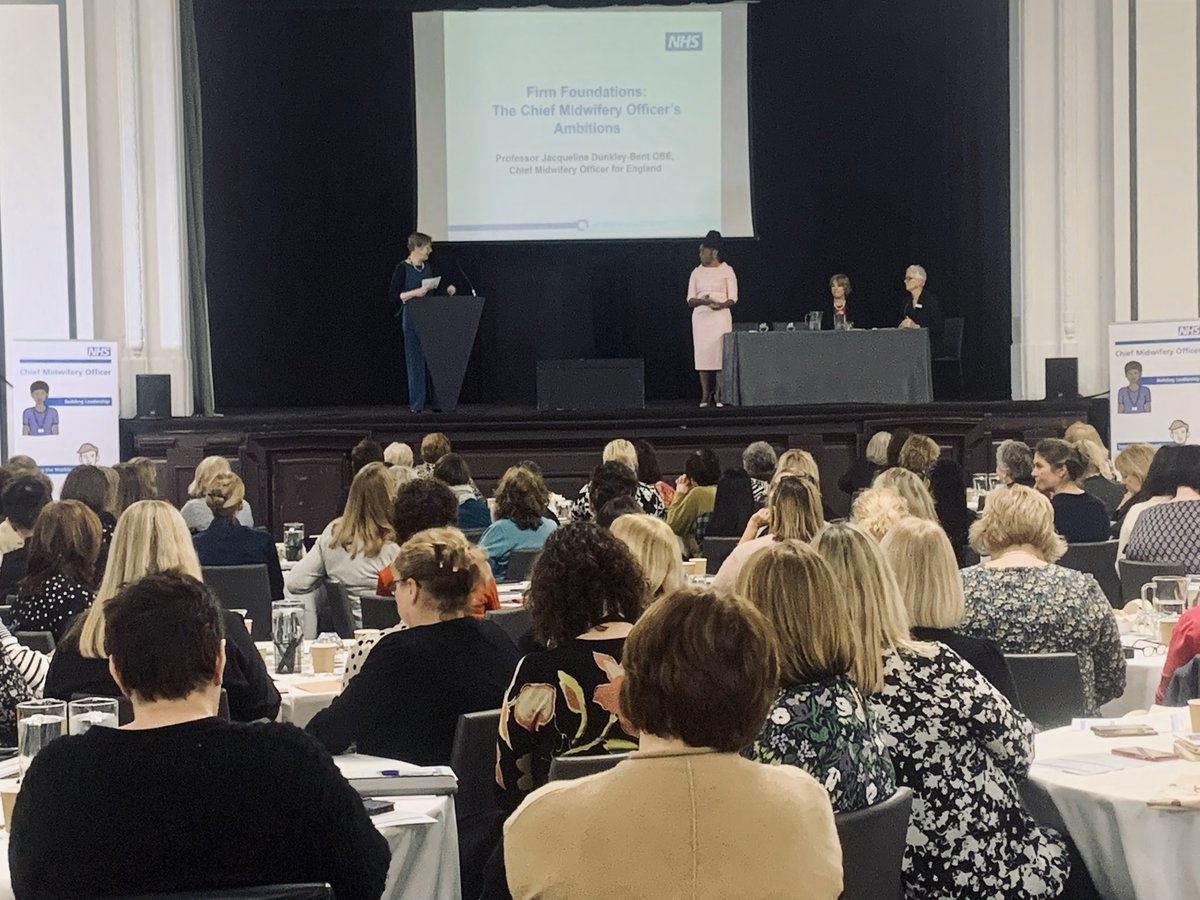 So pleased to see such a great turnout at my inaugural Chief Midwifery Officer Summit today #teamCMidO