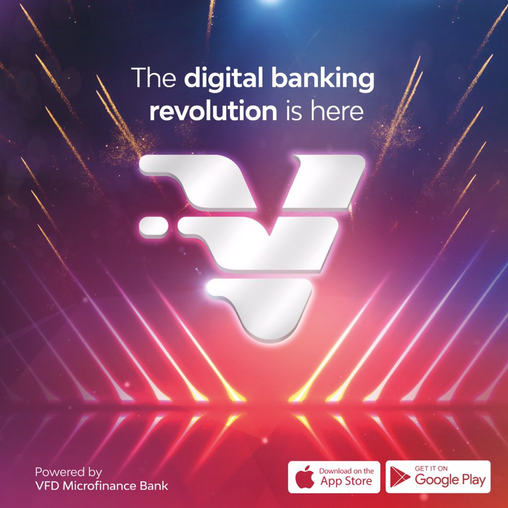 vbankng's tweet image. The Future is now! #Vday is here!

The revolution will not be televised!
It is V.
Digital. Virtual and you can join the movement in 3 minutes. #DownloadVbyVFD

Search &quot;V by VFD&quot; on the app store and #GetMore