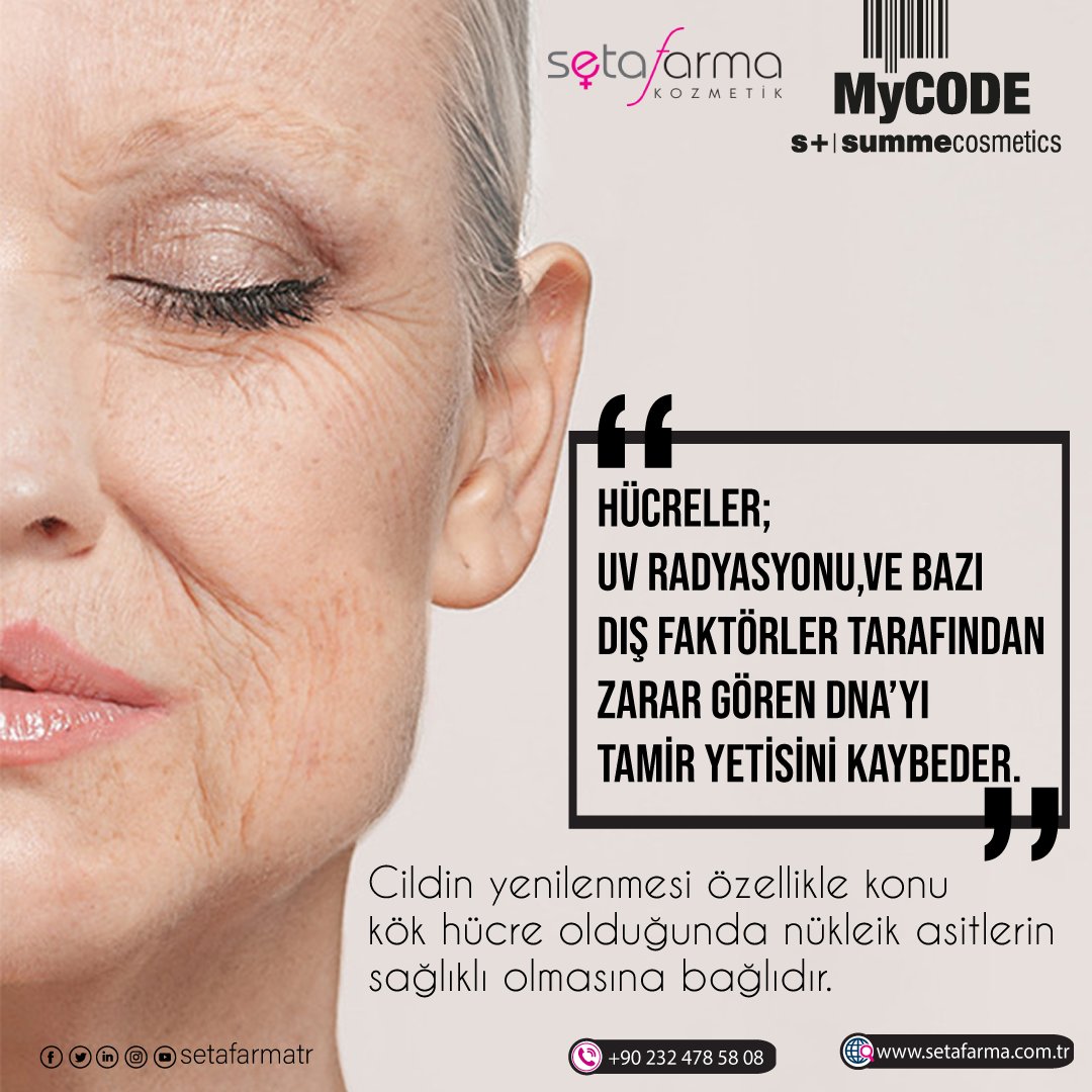 setafarmatr's tweet photo. "Kişiye özel kod sistemi ile profesyonel bakım ürünleri..."
0️⃣2️⃣ DNA DEFENCE CODE:
#setafarmatr #dermacure #yaşlanma #age #peeling #summecosmetic #cosmetica #güzellikmerkezi #mycode #carsamba #deprem #coronawirus #odatvihaneti #SormayaHakkımızVar #Turkey #BirlikteTürkiyeyiz https://t.co/rLmdambsvl