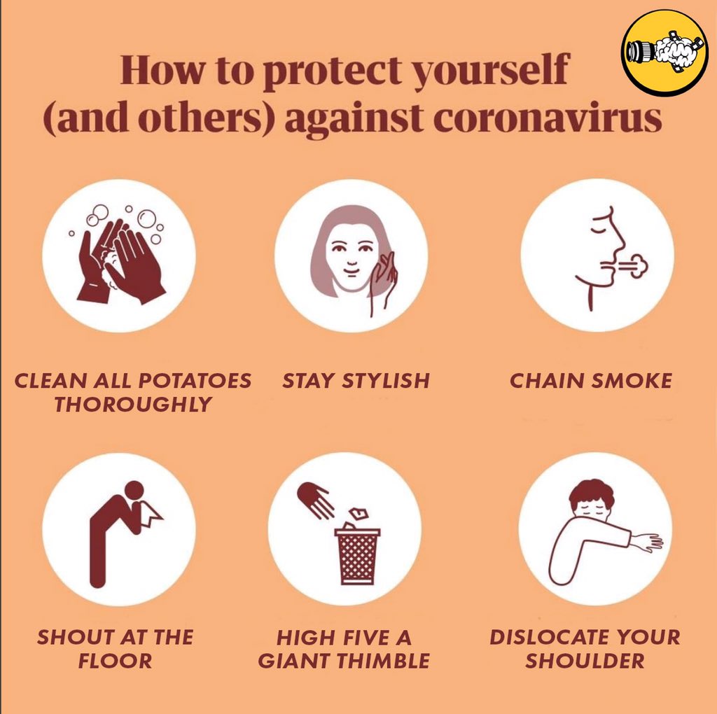 Stay safe out there today folks #coronavirus #😂