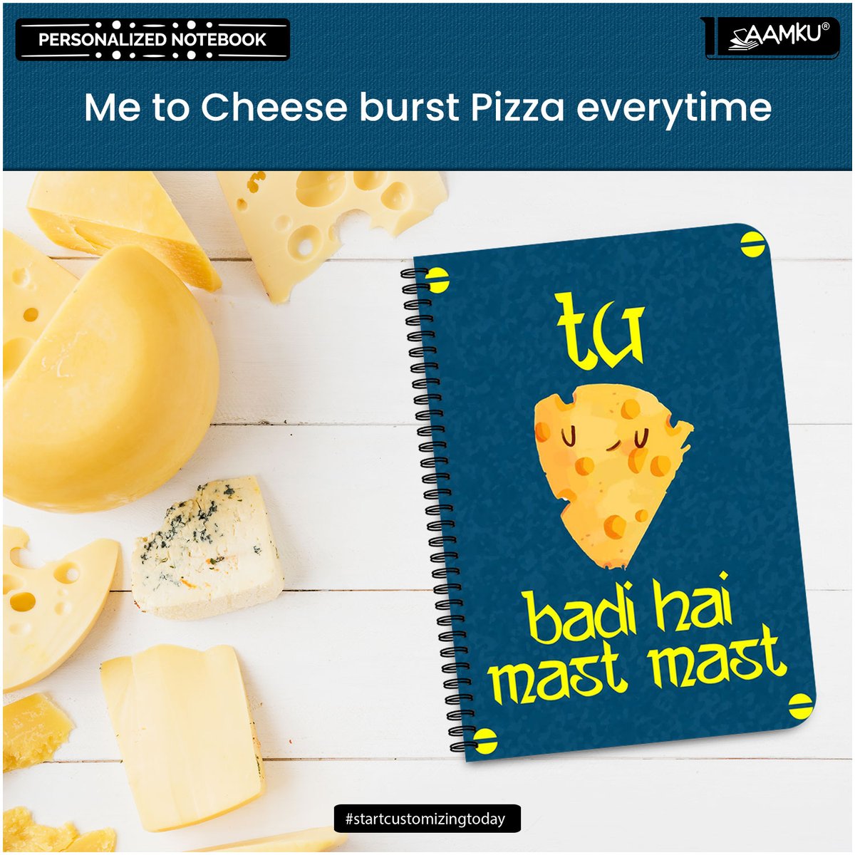 aaamku's tweet photo. Any foodie out there...? Here's the perfect notebook for you 🍕
#foodielove #pizza #notebook https://t.co/TQkVSPZ9zp