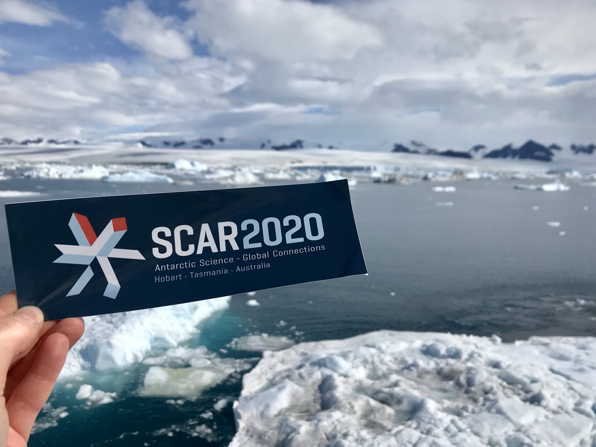 SCAR_Tweets's tweet photo. This sticker has recently returned from a trip to Antarctica - just in time for the extended #SCAR2020 abstract submission deadline! @SCARCOMNAP2020 

Don't forget to send your submission in before 6th March.
https://t.co/iPo5KHyBUM https://t.co/QINfEdefEW
