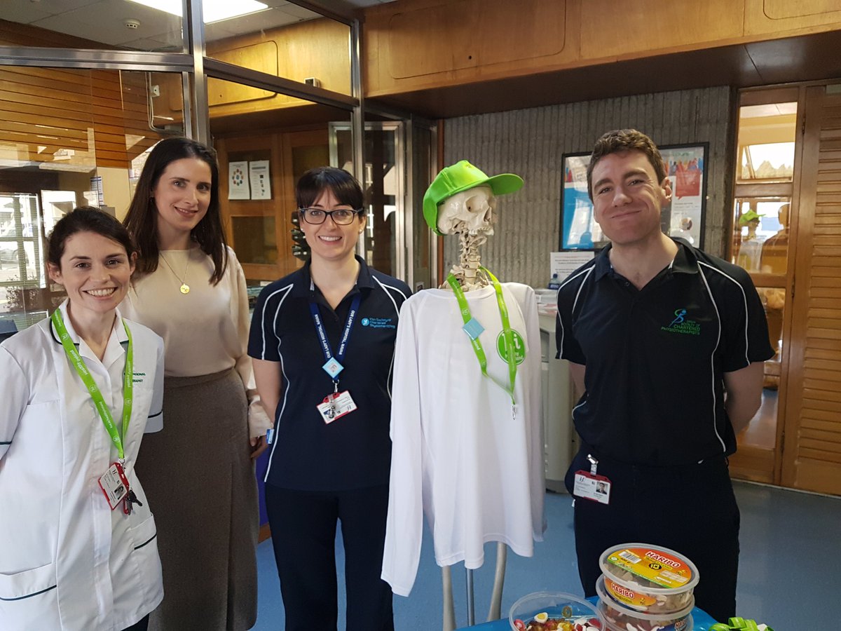 LaraBourton's tweet photo. @WeHSCPs #Nationalhscpday Quizes , grip strength competition and lots of learning at OLH Navan @_ISCP_ @JackieAReed #weHSCPs @CiaraRowe14 @IEHospitalGroup @roinnslainte https://t.co/sfpjqloaSr
