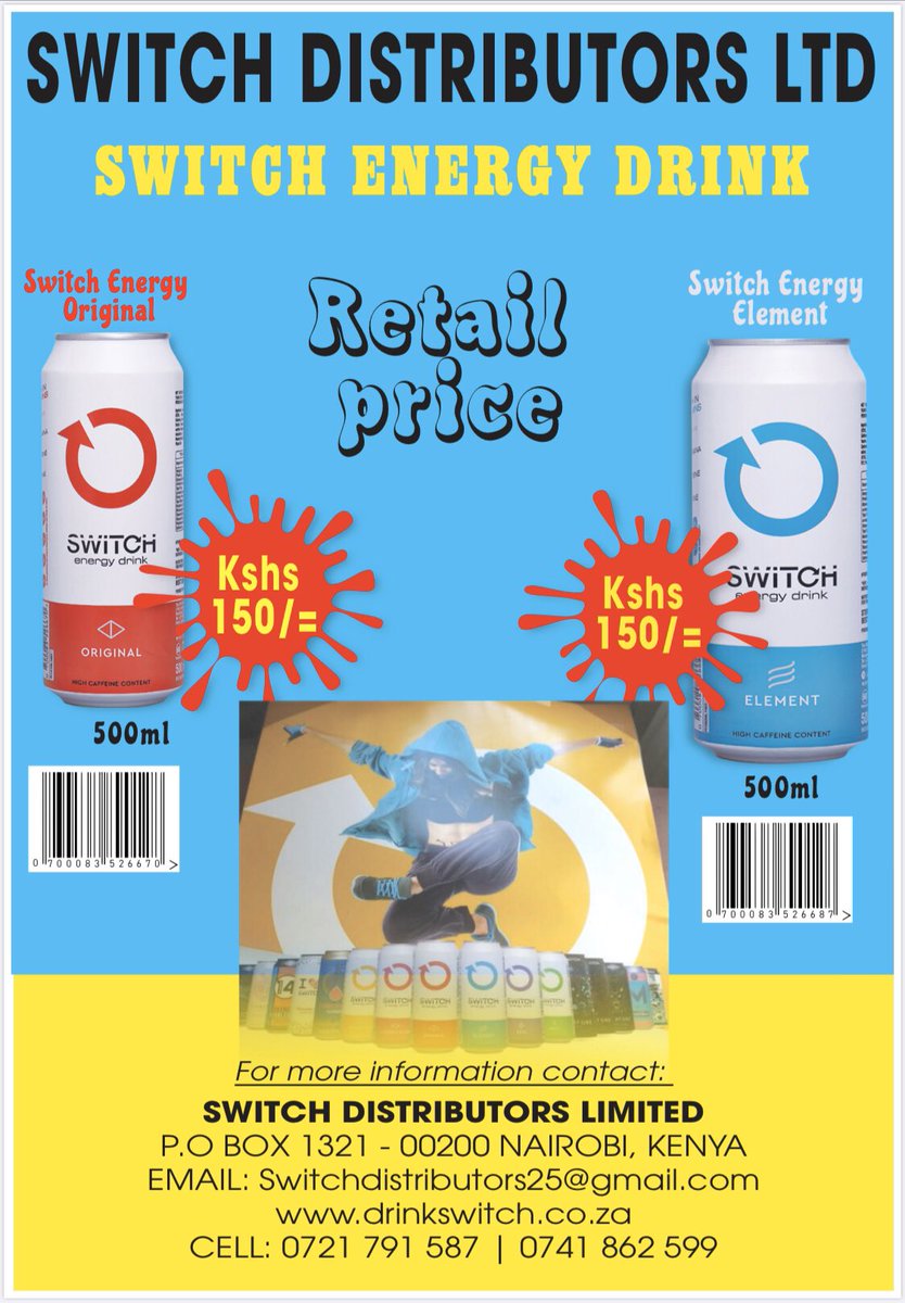 Switch Energy Drink Kenya on Twitter "https//t.co/Ydg0FrStbG…
