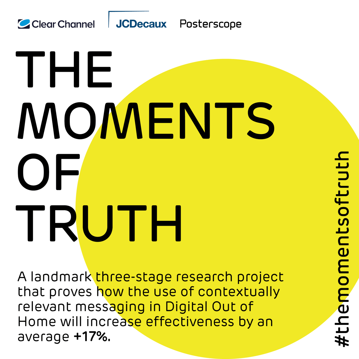 CCUKKent's tweet photo. The key take out from #TheMomentsofTruth research is that #DOOH campaigns that use contextually relevant messaging deliver an average +17% more effective audience response! Find out more: https://t.co/HzIFoeksUs @JCDecaux_UK @Posterscope #TMOT #OOH https://t.co/HMrrdoNk1j