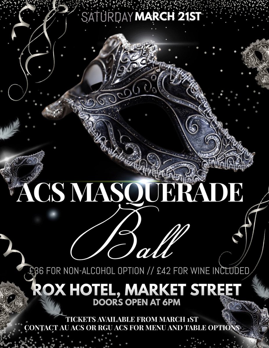 Tickets for the ACS Ball are now on sale! 
fixr.co/event/556305512