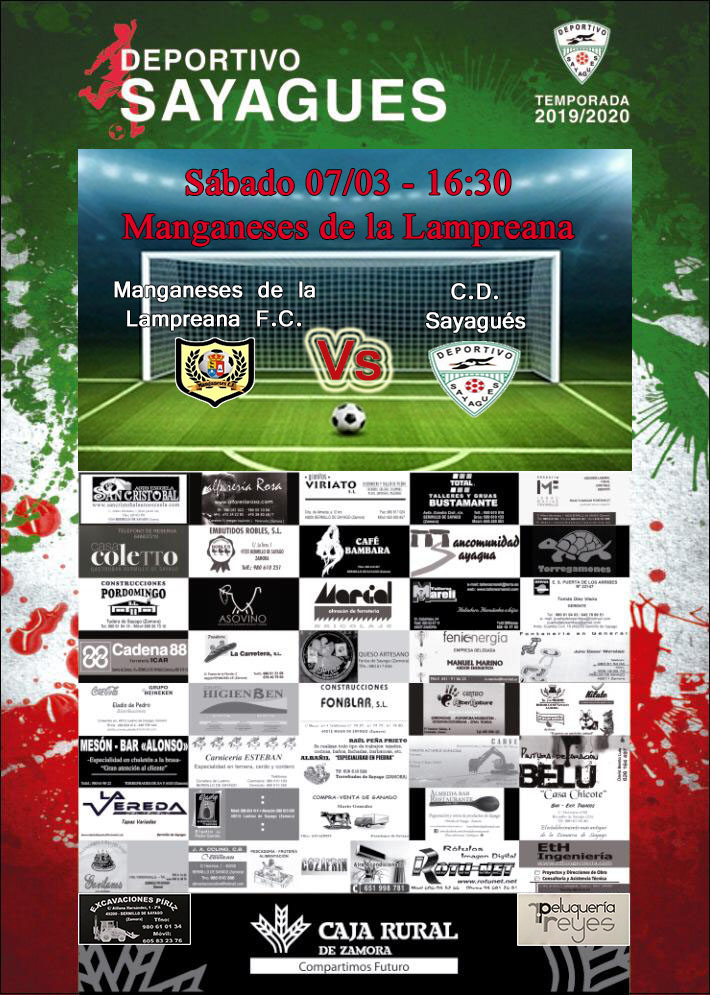 Este sábado nos desplazamos hasta Manganeses, campeón de liga la pasada temporada, intentaremos conseguir una victoria para mantenernos en la cabeza de la liga.