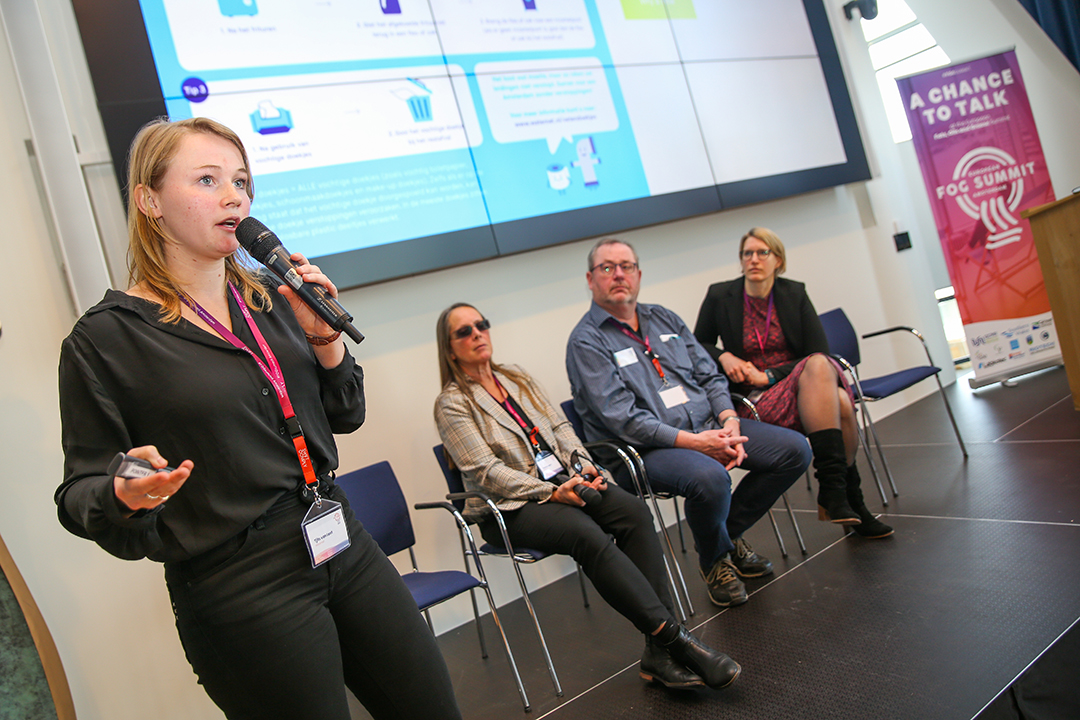 SwiftComply's tweet photo. At the first panel of the European FOG Summit 2020, the conversation quickly turned to the importance of promoting behaviour changes among customers to prevent FOG pollution from happening.

#FOGSummit, #euFOGSummit #wastemanagement @MilieuRijnmond @Waternet https://t.co/YiJnhUwHGt