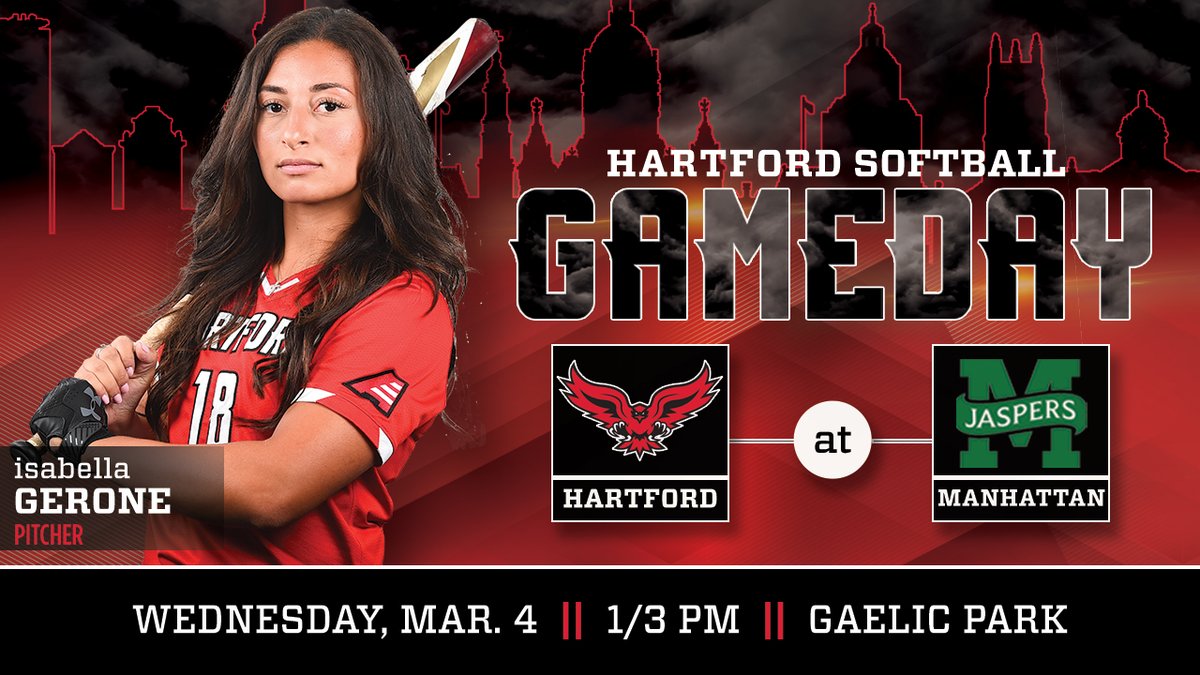 HartfordSB's tweet photo. ‼️ IT'S GAMEDAY ‼️

We are in Riverdale, N.Y. to take on Manhattan in a doubleheader! Game one is set to start at 1 p.m.

📖:https://t.co/jRD2Rfm9CC

#AESB | #YellowButterfly | #CapitalCityTeam https://t.co/blTyhmseK7