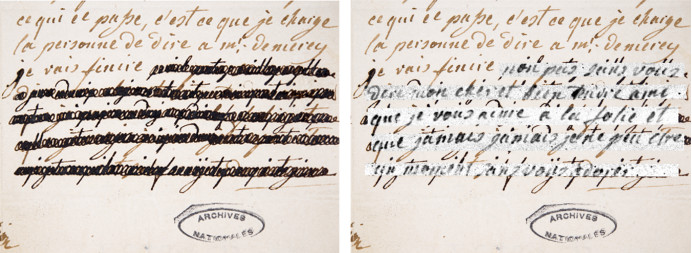 ArchivesnatFr's tweet photo. Journées d’étude "Écritures masquées / Écritures dévoilées. La correspondance de Marie-Antoinette aux rayons X" les 26 et 27 mars. Inscrivez-vous vite ! #REX2 #MarieAntoinette https://t.co/1lbz73jJ4z https://t.co/epMWu2PomG