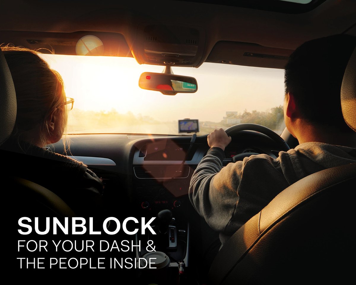 A cooler interior starts with your windscreen. While competitor films employ dark tints to achieve a high level of heat rejection, LLumar's Air Blu is light enough to actually #improve driver visibility while #protecting your interior from fading and cracking. #LLumar #WindowFilm