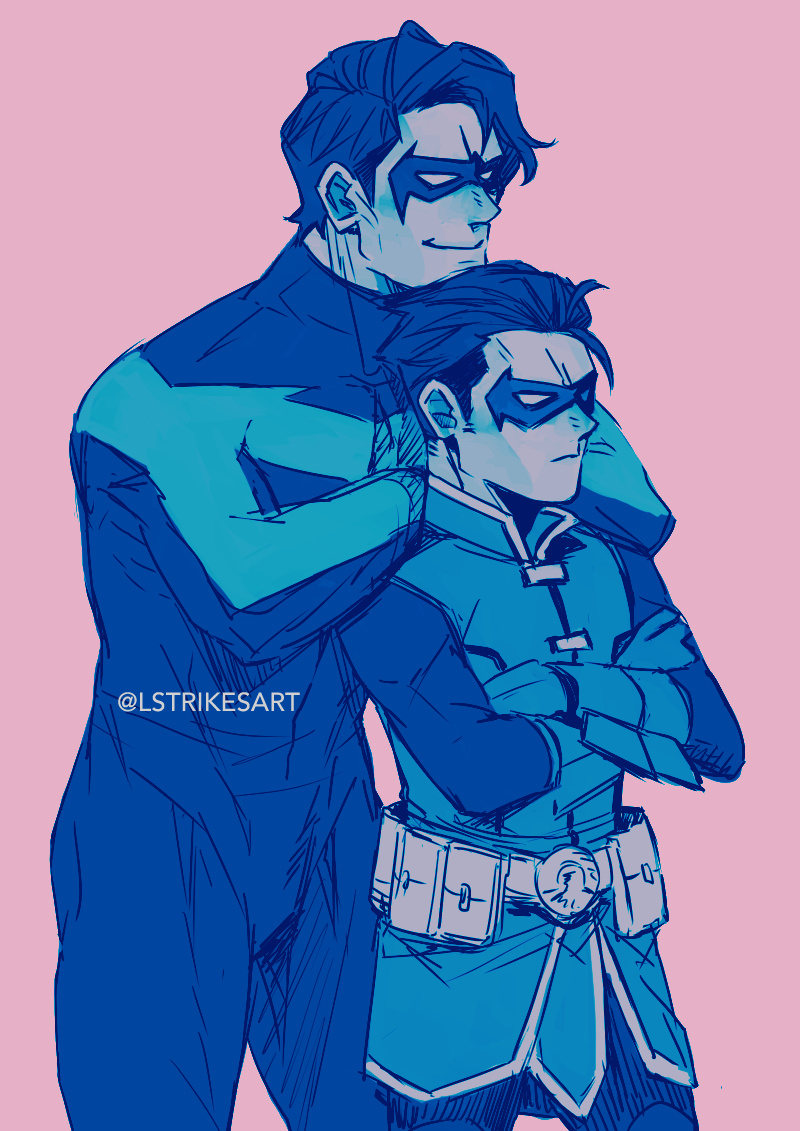 LStrikesArt's tweet photo. big D little d #batfam https://t.co/D5J2cb8312