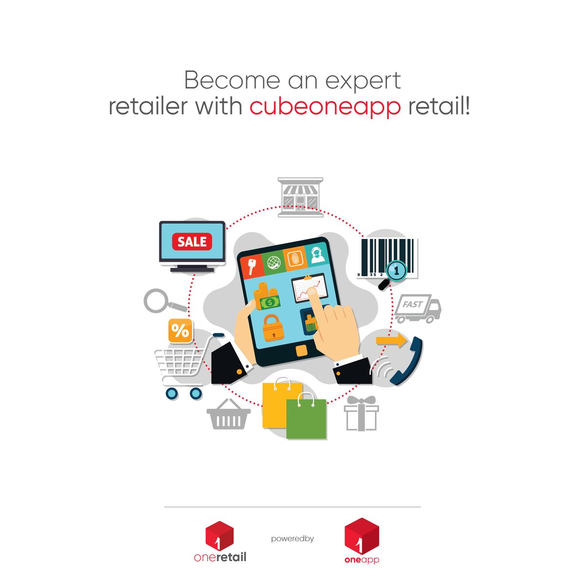 cubeoneapp's tweet image. Your wish just came true! After installing cubeoneretail in your retail store, you will see your retail store functioning smoother than ever before!

With features like #RetailPos, #Onlinepaymentsolutions, #Inventorymanagement and much more.
#retailbusinesssolutions