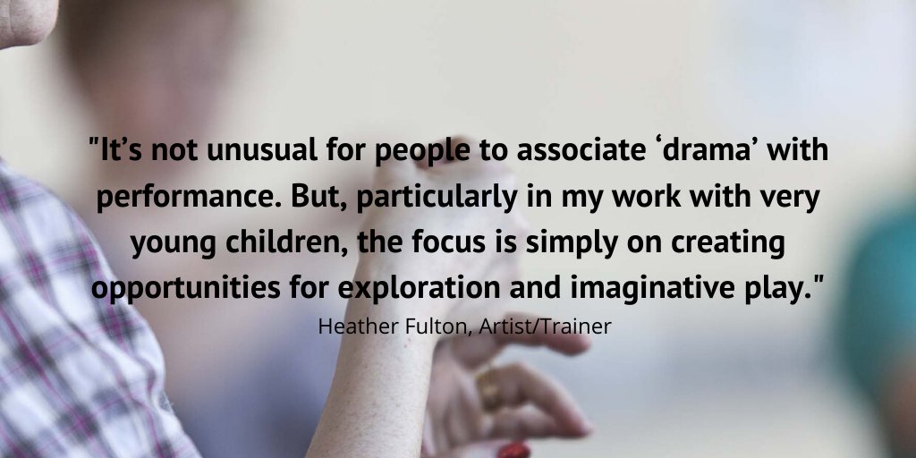 StarcatchersCS's tweet image. Today we're bringing drama to our @ic_uhi group! In early years, drama is about more than performance - it's about tools #InspiringELC can use to encourage imaginative play and exploration. 

Learn more from Heather Fulton's blog for #MakingMyMark here: starcatchers.org.uk/blogs/space-fo…