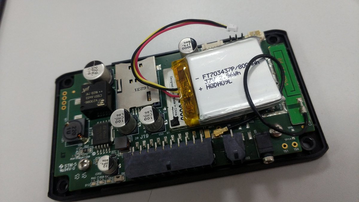 pcba with Battery and is for Car.