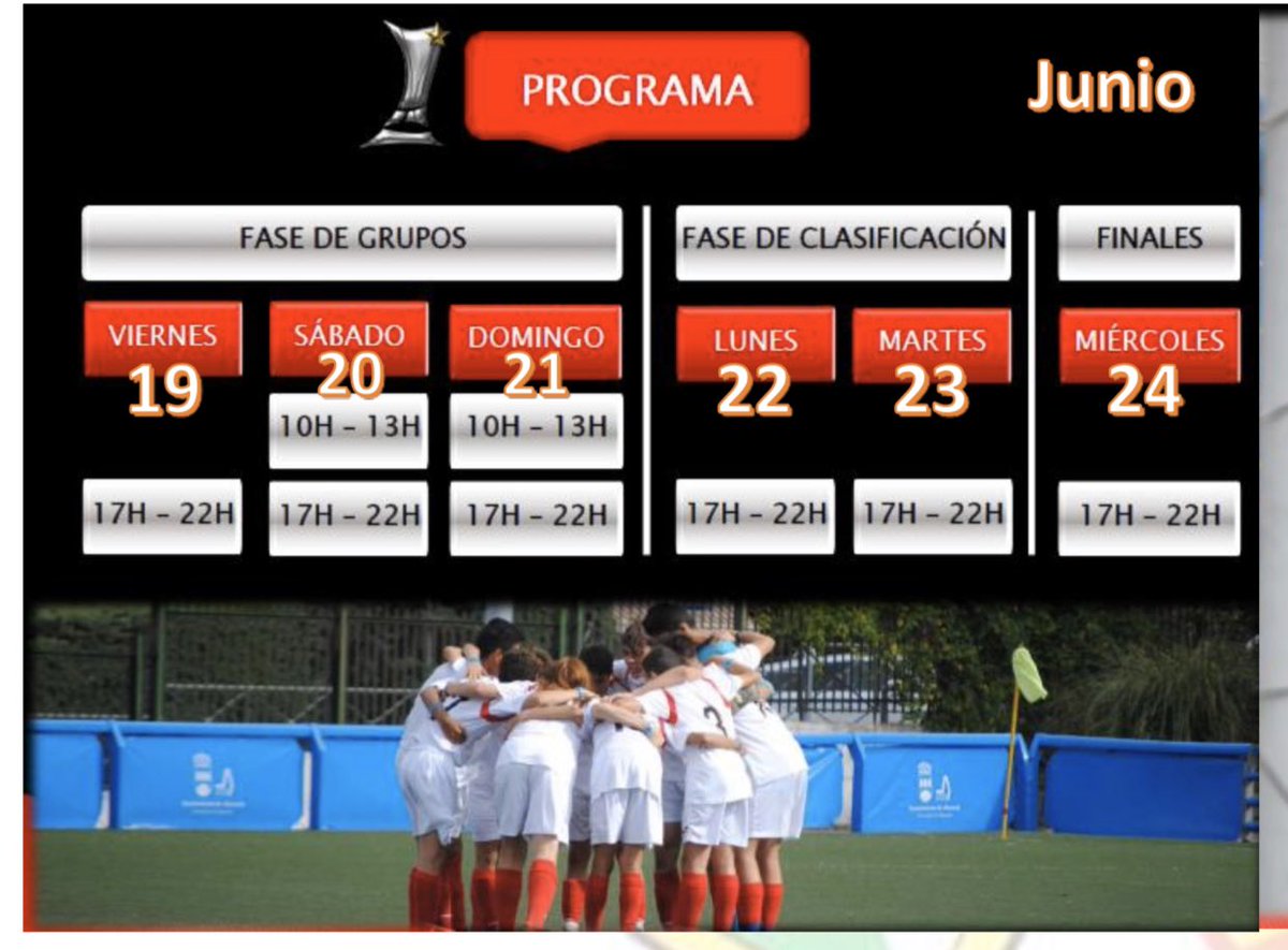 MadridSurCup 2020 | Abierto plazo de inscripción para la XII edición del Torneo Internacional <a href="/MadridSurCup/">MadridSurCup</a>, del 19 al 24 de Junio en Alcorcón. Información por privado. #FútbolBaseMadrid