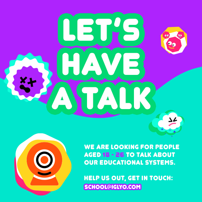 IGLYO (@iglyo) on Twitter photo We are looking for 18 to 26 y.o. to talk about our education systems to get a better insight into the lives of LGTBI peoples' experiences at school and to raise awareness. Interested participants can send an email to school@iglyo.com. 😘
<a href="/ILGAEurope/">ILGA-Europe</a> <a href="/ESUtwt/">European Students' Union (ESU)</a> <a href="/Youth_Forum/">European Youth Forum</a> <a href="/obessu/">OBESSU</a> We are looking for 18 to 26 y.o. to talk about our education systems to get a better insight into the lives of LGTBI peoples' experiences at school and to raise awareness. Interested participants can send an email to school@iglyo.com. 😘
<a href="/ILGAEurope/">ILGA-Europe</a> <a href="/ESUtwt/">European Students' Union (ESU)</a> <a href="/Youth_Forum/">European Youth Forum</a> <a href="/obessu/">OBESSU</a>