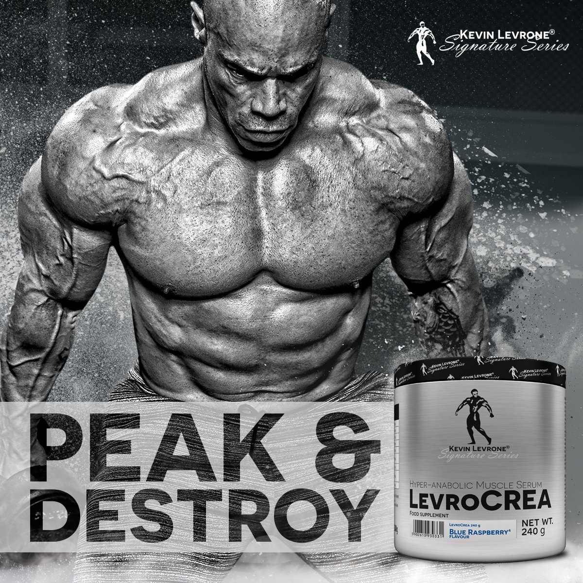Dischem_LiveFit's tweet photo. PEAK & DESTROY - #levronesignatureseries ๐ฅ
Reach your peak & destroy your weaknesses with non other than BODYBUILDING ICON - Kevin Levrone's Signature Series ๐
NOW AVAILABLE at selective @Dischem
#DCLF #LivingFit #bodybuilding #shaboom #hardcore https://t.co/rR2Cvf4iKc