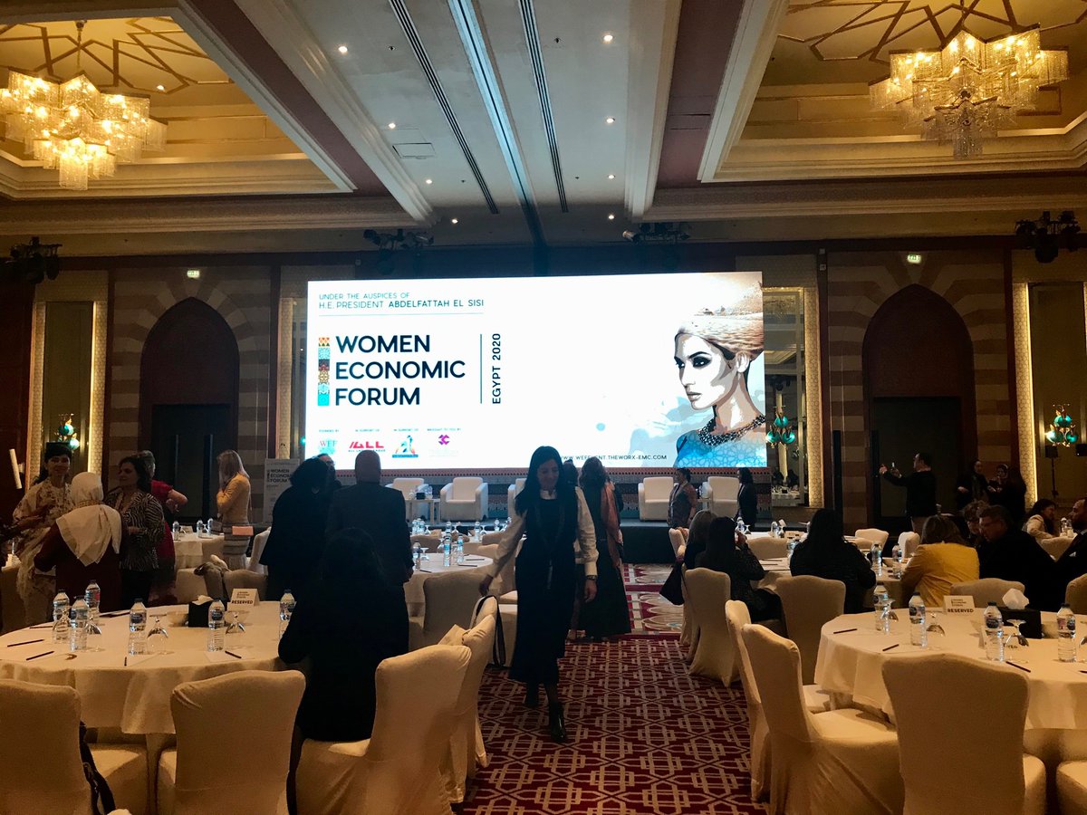 Priscilla_zamor's tweet photo. Esta empezando! Women Economic Forum en El Cairo, Egipto. Feliz de conectar con mujeres de 75 países para impulsar la igualdad de género y empoderamiento de mujeres en todo el mundo. Mañana de speaker en Panel sobre Networking #WefEgipt #Wef2020 #AnnualWef @WomenManagersCL https://t.co/De5JE6gCrZ